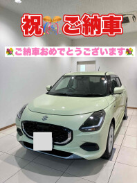 スイフトご納車です♪